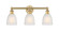 Edison Three Light Bath Vanity in Brushed Brass (405|616-3W-BB-G441)