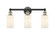 Edison Three Light Bath Vanity in Black Antique Brass (405|616-3W-BAB-G801)
