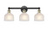 Edison Three Light Bath Vanity in Black Antique Brass (405|616-3W-BAB-G411)