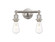 Edison Two Light Bath Vanity in Satin Nickel (405|616-2W-SN)