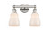 Edison Two Light Bath Vanity in Polished Nickel (405|616-2W-PN-G391)