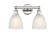 Edison Two Light Bath Vanity in Polished Nickel (405|616-2W-PN-G381)