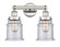 Edison Two Light Bath Vanity in Polished Nickel (405|616-2W-PN-G184)