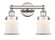 Edison Two Light Bath Vanity in Polished Nickel (405|616-2W-PN-G181S)