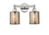 Edison Two Light Bath Vanity in Polished Nickel (405|616-2W-PN-G116)
