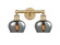 Edison Two Light Bath Vanity in Brushed Brass (405|616-2W-BB-G93)