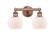 Edison Two Light Bath Vanity in Antique Copper (405|616-2W-AC-G91)