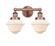 Edison Two Light Bath Vanity in Antique Copper (405|616-2W-AC-G531)