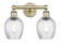 Edison Two Light Bath Vanity in Antique Brass (405|616-2W-AB-G292)