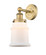 Edison One Light Wall Sconce in Brushed Brass (405|616-1W-BB-G181)