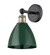 Edison One Light Wall Sconce in Black Antique Brass (405|616-1W-BAB-MBD-75-GR)