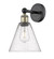 Edison One Light Wall Sconce in Black Antique Brass (405|616-1W-BAB-GBC-84)