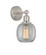 Edison One Light Wall Sconce in Black Antique Brass (405|616-1W-BAB-G101)