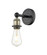 Edison One Light Wall Sconce in Black Antique Brass (405|616-1W-BAB) Edison One Light Wall Sconce in Black Antique Brass (405|616-1W-BAB)