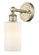 Edison One Light Wall Sconce in Antique Brass (405|616-1W-AB-G801)