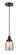 Edison One Light Mini Pendant in Matte Black (405|616-1PH-BK-G58)