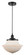 Edison One Light Mini Pendant in Matte Black (405|616-1PH-BK-G541)