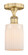Edison One Light Semi-Flush Mount in Brushed Brass (405|616-1F-BB-G341)