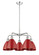 Ballston Five Light Chandelier in Polished Chrome (405|516-5CR-PC-MBD-75-RD)