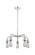 Downtown Urban Five Light Chandelier in Polished Chrome (405|516-5CR-PC)