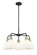 Ballston Five Light Chandelier in Black Antique Brass (405|516-5CR-BAB-GBD-751)
