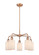 Ballston Five Light Chandelier in Antique Copper (405|516-5CR-AC-G341)