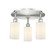 Ballston Three Light Semi-Flush Mount in Satin Nickel (405|516-3C-SN-G801)