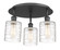 Ballston Three Light Semi-Flush Mount in Matte Black (405|516-3C-BK-G1113)