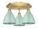 Ballston Three Light Semi-Flush Mount in Brushed Brass (405|516-3C-BB-MBD-75-SF)