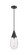 Downtown Urban One Light Pendant in Matte Black (405|450-1P-BK-G450-6SCL)