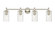 Downtown Urban LED Bath Vanity in Polished Nickel (405|434-4W-PN-G434-7DE)