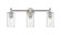 Downtown Urban LED Bath Vanity in Satin Nickel (405|434-3W-SN-G434-7SDY)