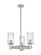 Downtown Urban LED Pendant in Satin Nickel (405|434-3CR-SN-G434-7DE)