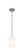 Downtown Urban LED Pendant in Satin Nickel (405|434-1S-SN-G434-7WH)