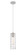 Downtown Urban LED Pendant in Satin Nickel (405|434-1P-SN-G434-12DE)