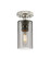 Downtown Urban LED Flush Mount in Polished Nickel (405|434-1F-PN-G434-7SM)