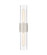 Downtown Urban LED Bath Vanity in Satin Nickel (405|428-2WL-SN-G428-12CL)