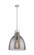 Downtown Urban One Light Pendant in Satin Nickel (405|410-1SL-SN-G412-16SM)