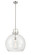 Downtown Urban One Light Pendant in Satin Nickel (405|410-1SL-SN-G410-18CL)