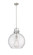 Downtown Urban One Light Pendant in Satin Nickel (405|410-1SL-SN-G410-16SDY)