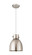 Downtown Urban One Light Pendant in Satin Nickel (405|410-1PS-SN-M412-8SN)