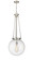 Essex One Light Pendant in Satin Nickel (405|221-1P-SN-G204-16)