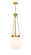 Essex One Light Pendant in Satin Gold (405|221-1P-SG-G201-14)