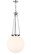 Essex One Light Pendant in Polished Chrome (405|221-1P-PC-G201-18)