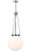 Essex One Light Pendant in Polished Chrome (405|221-1P-PC-G201-16)