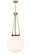 Essex One Light Pendant in Brushed Brass (405|221-1P-BB-G201-18) Essex One Light Pendant in Brushed Brass (405|221-1P-BB-G201-18)