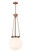 Essex One Light Pendant in Antique Copper (405|221-1P-AC-G201-14)