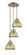 Ballston Three Light Pendant in Antique Brass (405|113B-3P-AB-M14-AB)