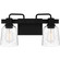 Lydia Two Light Bath in Matte Black (10|LYD8616MBK)