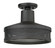 Abalone Point One Light Outdoor Flush Mount in Coal (7|73312-66)